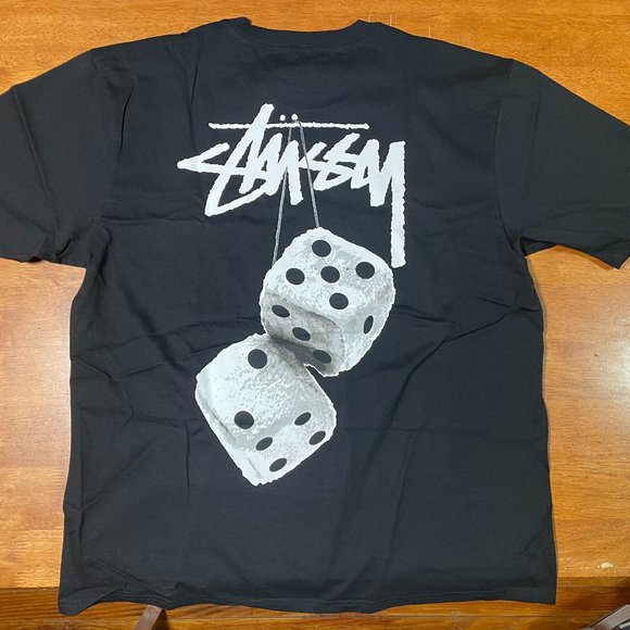 ステューシーSTUSSY FUZZY DICE Tシャツ XLブラック ステューシー Mサイズ STUSSY FUZZY DICE TEE Tシャツ 黒 - メルカリ